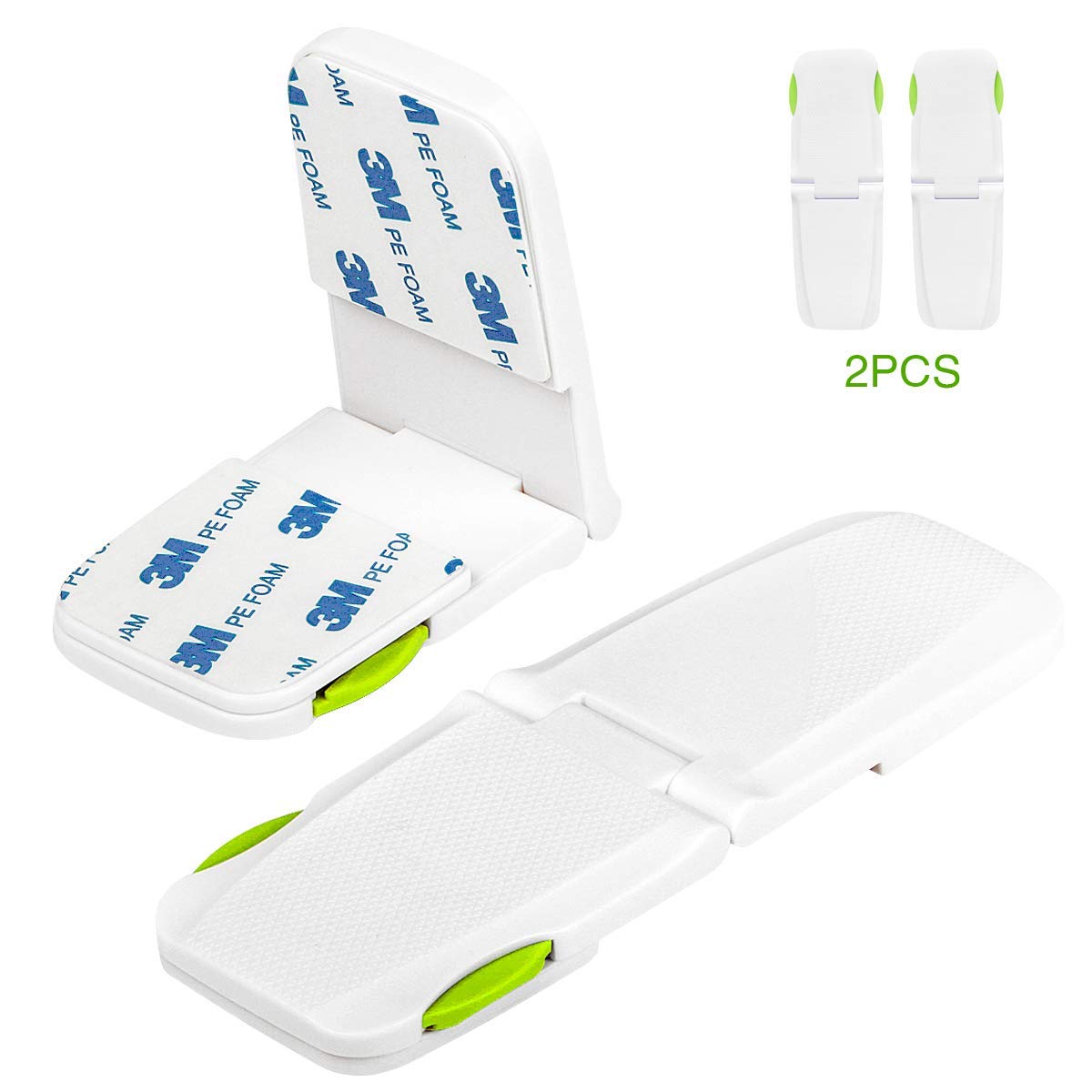 AlsterPlus Double-Serrure Bébés Enfant Kit Serrures Sécurité Porte Armoire de Verrouillage pour Porte, Armoire