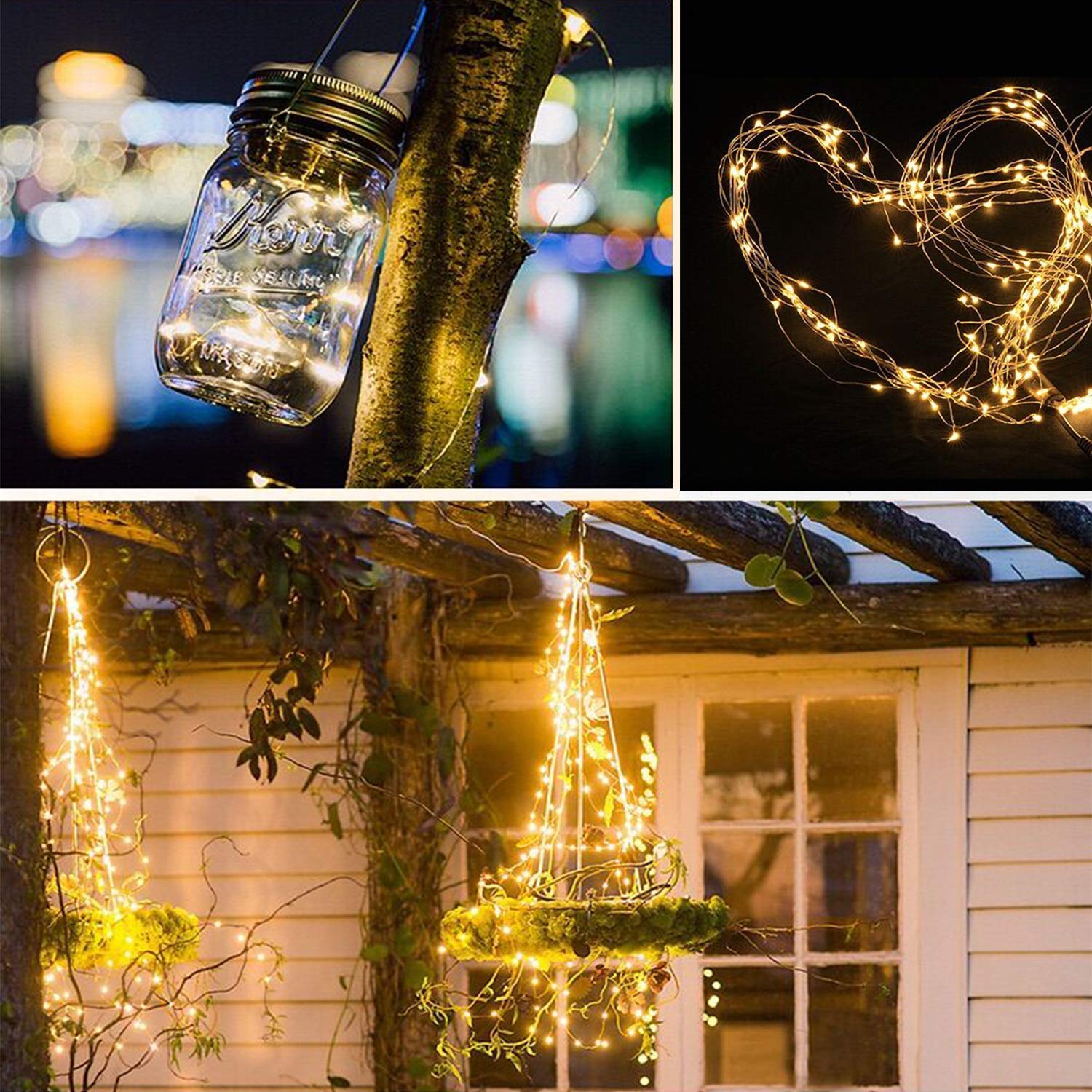 LED Guirlande Lumineuse 10M 100 LEDs