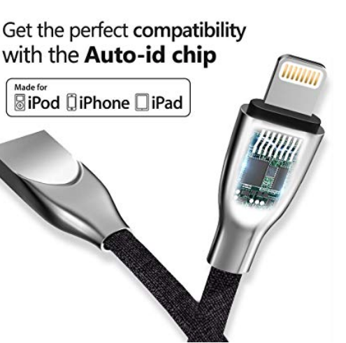 Câble lightning haute-résistance