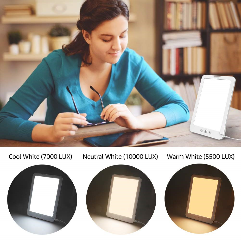 lampe luminothérapie 3 couleurs