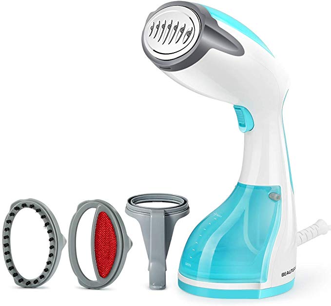 [montre moi ton profil]Défroisseur Vapeur Voyage Portable 1200W pour Maison et Voyage, Vapeur Horizontale et Verticale, Chauffage Rapide 30S, Arrêt Auto