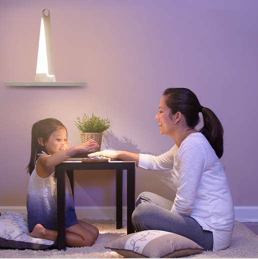 Lampe de chevet veilleuse LED,  portable et dimmable