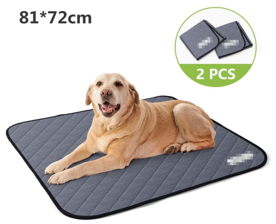 2* Tapis Educateur Chien Ultra Absorbant, Réutilisables, L (81 * 72cm)