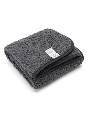 Couvertures en Peluche Douces Tapis pour Chiens, Tapis Chat, Lapins et Autres Animaux de Compagnie Lavable Gris 100 * 80cm