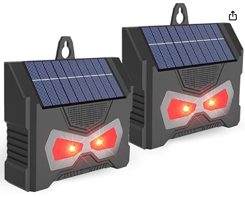 Répulsif Solaire,Répulsif Chat Ultrason,Répulsif pour Taupes, De Jardin répulsif Serpent,Mole Repellent,IP66 Imperméable (G059),répulsifs efficaces avec lumière LED