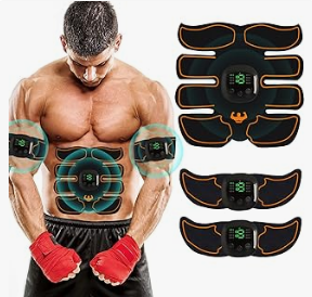 Electrostimulateur Musculaire, EMS Ceinture Abdominale Electrostimulation, Abdos Musculation Appareil