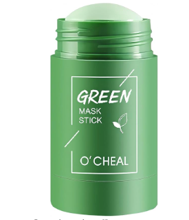 Green Stick Mask,Masques au Thé Vert pour un Nettoyage en Profondeur, Régulation du Sébum et Élimination des Points Noirs – Soin Visage Hydratant pour Tous Types de Peau, Hommes et Femmes