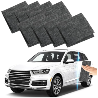 8 Pièces Chiffon Nano Sparkle Réutilisables, Élimination des Rayures, Réparation de Peinture et Entretien, Compatible avec Toutes Les Couleurs de Voiture, Facile à Utiliser et Sécurisé