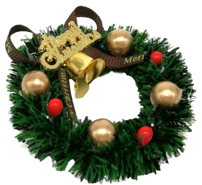 Mini couronne de Noël