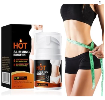 Crème anti-cellulite et raffermissant pour le corps - Lotion de massage pour la taille, le ventre et les fesses - 50 g