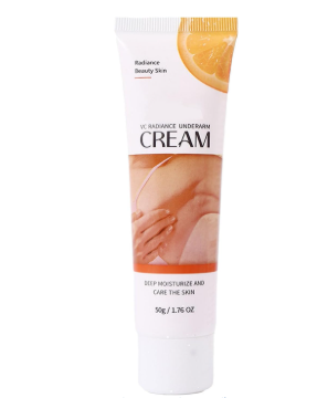 Crème corporelle éclaircissante et hydratante, unifie le teint, convient aux aisselles, au cou, aux genoux, aux coudes et aux cuisses, pour femmes et hommes - 50 g