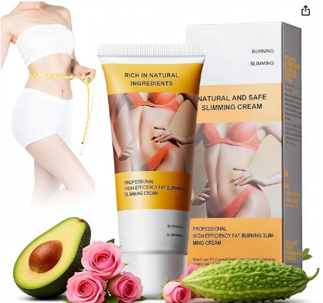 Crème Anti-Cellulite, Raffermissement De La Peau, Pour Le Ventre, Les Hanches, L'Abdomen, Les Jambes, Les Bras, La Taille, Texture Légère & Non Grasse - Tous Types de Peaux