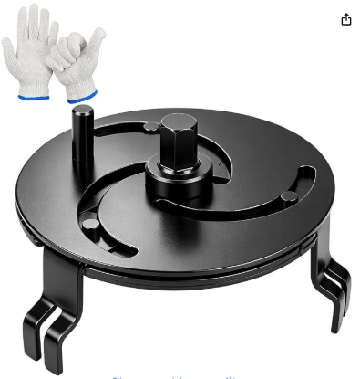 Clé Universelle Réglable pour Bouchon de Réservoir de Carburant | Outil à 3 Mâchoires 87-170mm pour Démontage Pompe à Carburant et Jauge Carburant - Outillage Mécanique Auto