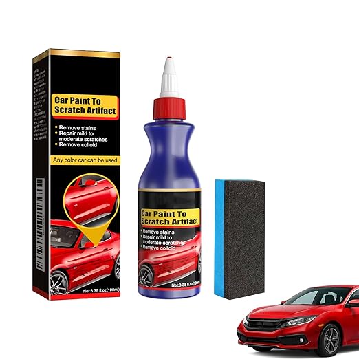 Kit de réparation pour carrosserie, restauration efficace des défauts de peinture | Polissage haute brillance pour raviver la peinture sans ponçage