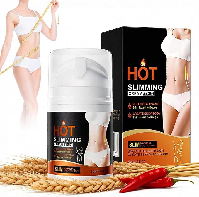 Crème Anti-Cellulite, Crèmes raffermissante pour sculpter la peau pour Ventre,Taille, Bras & Fessiers, Hommes et Femmes