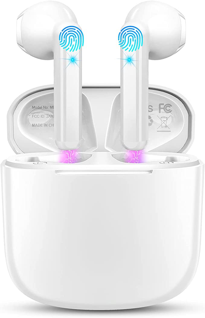 Écouteurs Bluetooth 5.3 Écouteurs sans fil dans l'oreille avec4 Mic Sans Fil Casque 35H IP7 Étanche