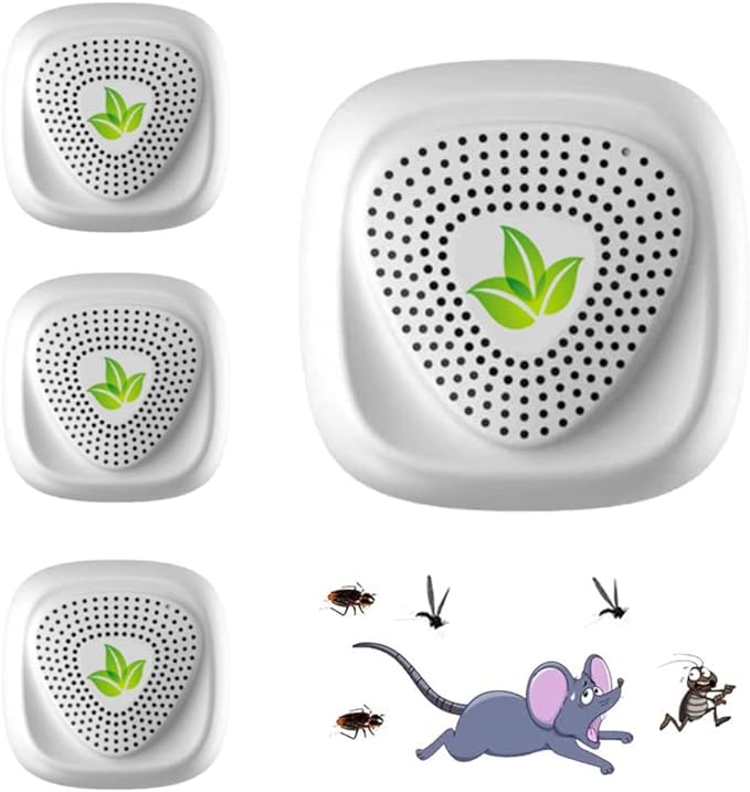 Répulsif ultrasonique antiparasitaire,Répulsif électrique Extra Fort pour araignées,Répulsif à ultrasons pour Souris,Répulsif pour moustiques,Pièges à Souris,cafards,punaises