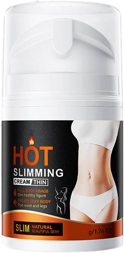 Crème Amincissante Anti-Cellulite 55g,Crème Raffermissante Corps pour Ventre Taille Fesses